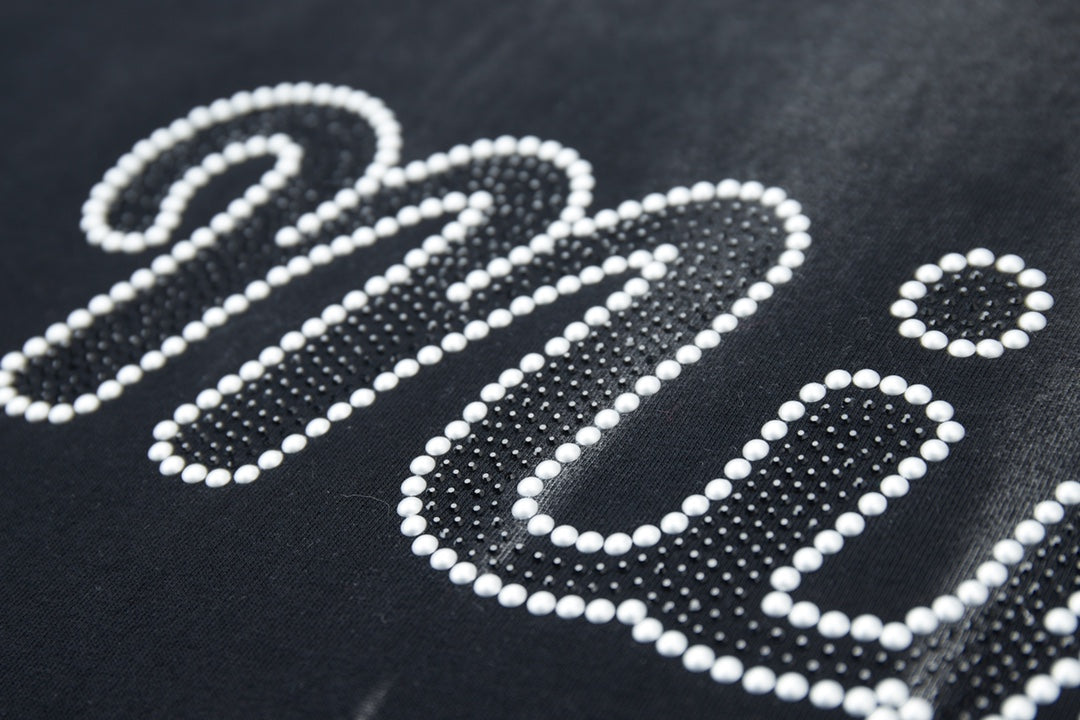 250520 New pearl hot diamond process T-shirt