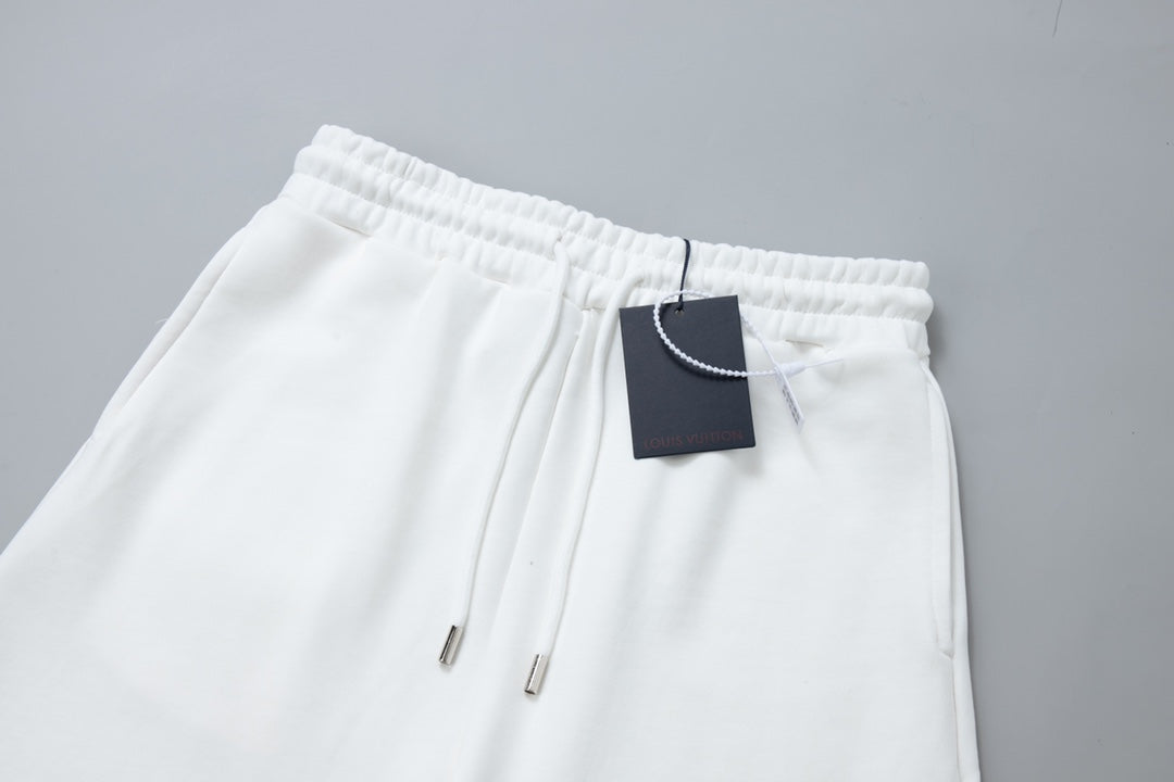 250520 New high-quality custom-made floral applioned shorts