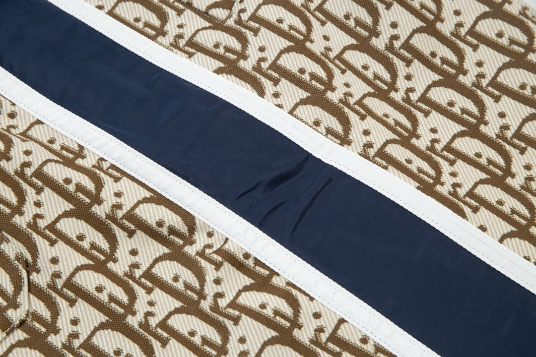 250527 New full-flowered side-stitched webbing shorts
