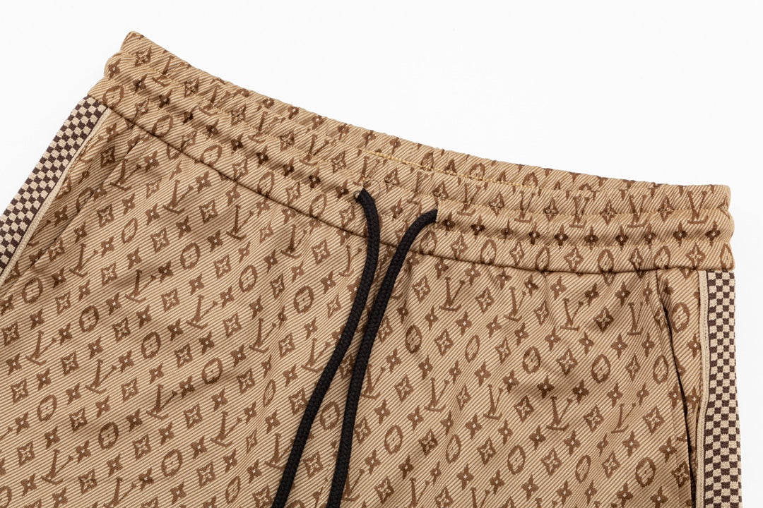250527 New full-print webbing patterned shorts