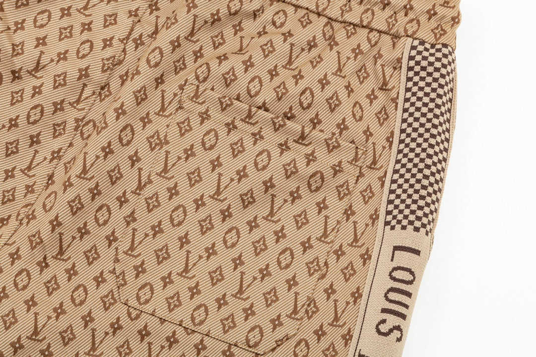 250527 New full-print webbing patterned shorts