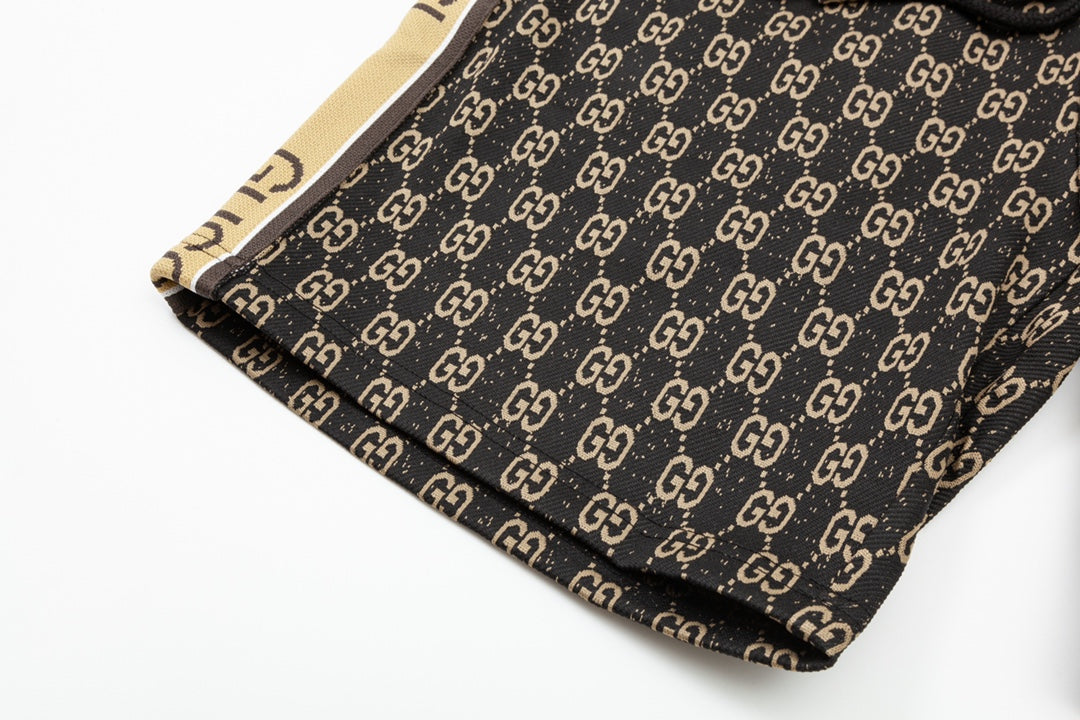 250527 New high-quality full-printed webbing shorts