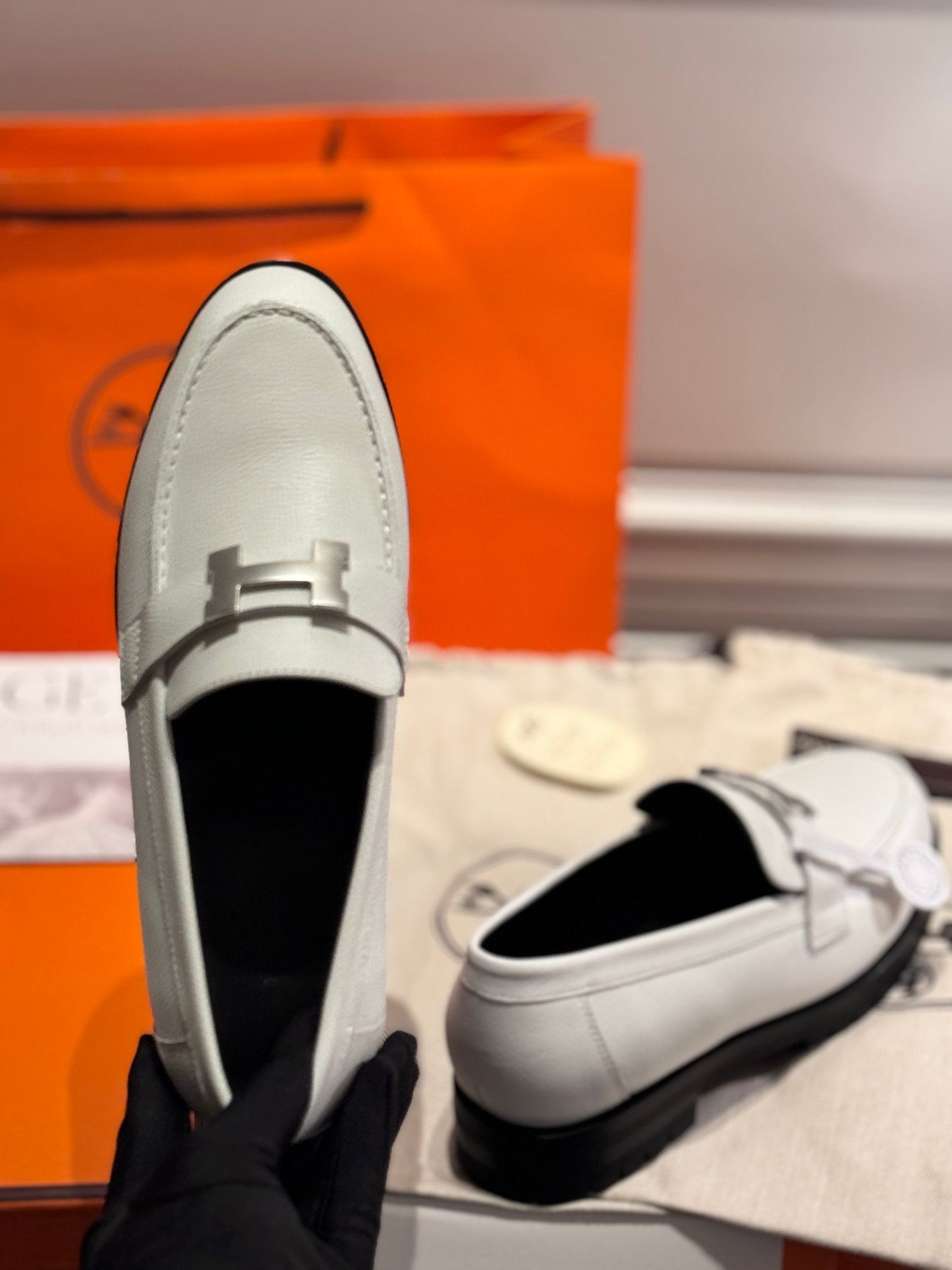 250527 New high-quality classic retro thick-soled loafers
