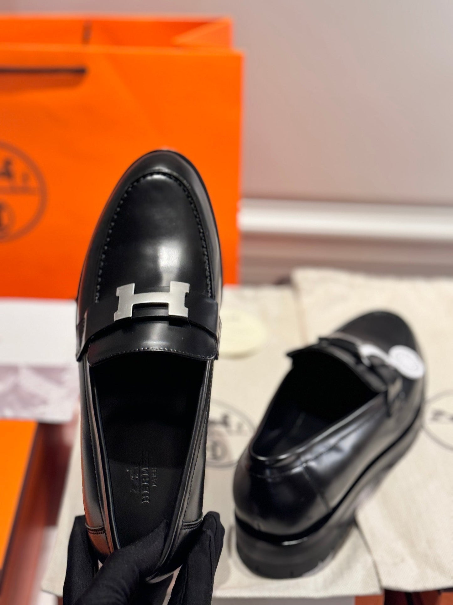 250527 New high-quality classic retro thick-soled loafers