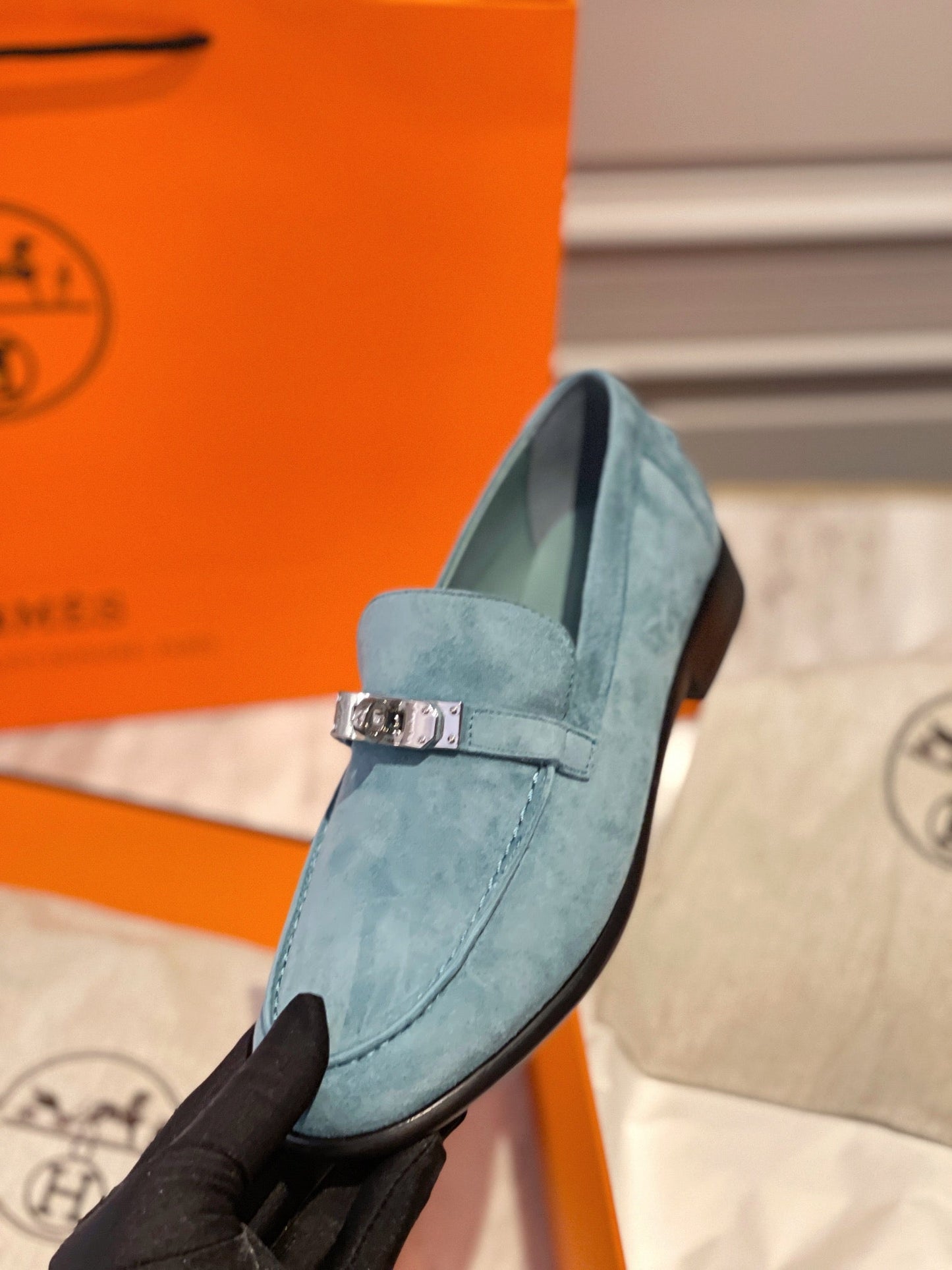 250527 New high-quality classic retro thick-soled loafers
