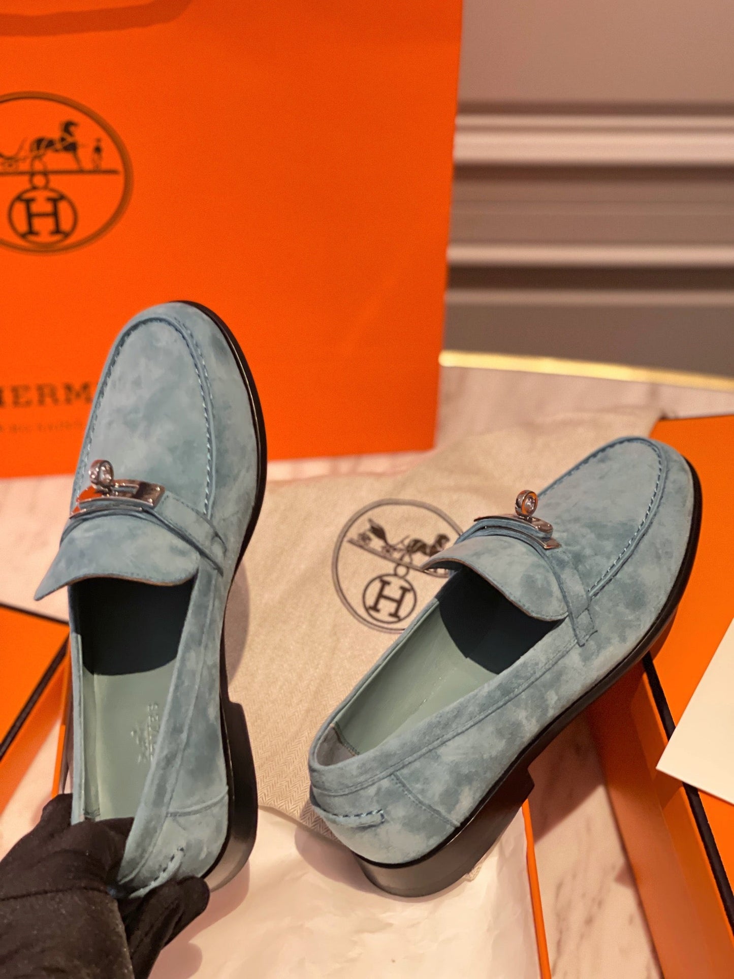 250527 New high-quality classic retro thick-soled loafers