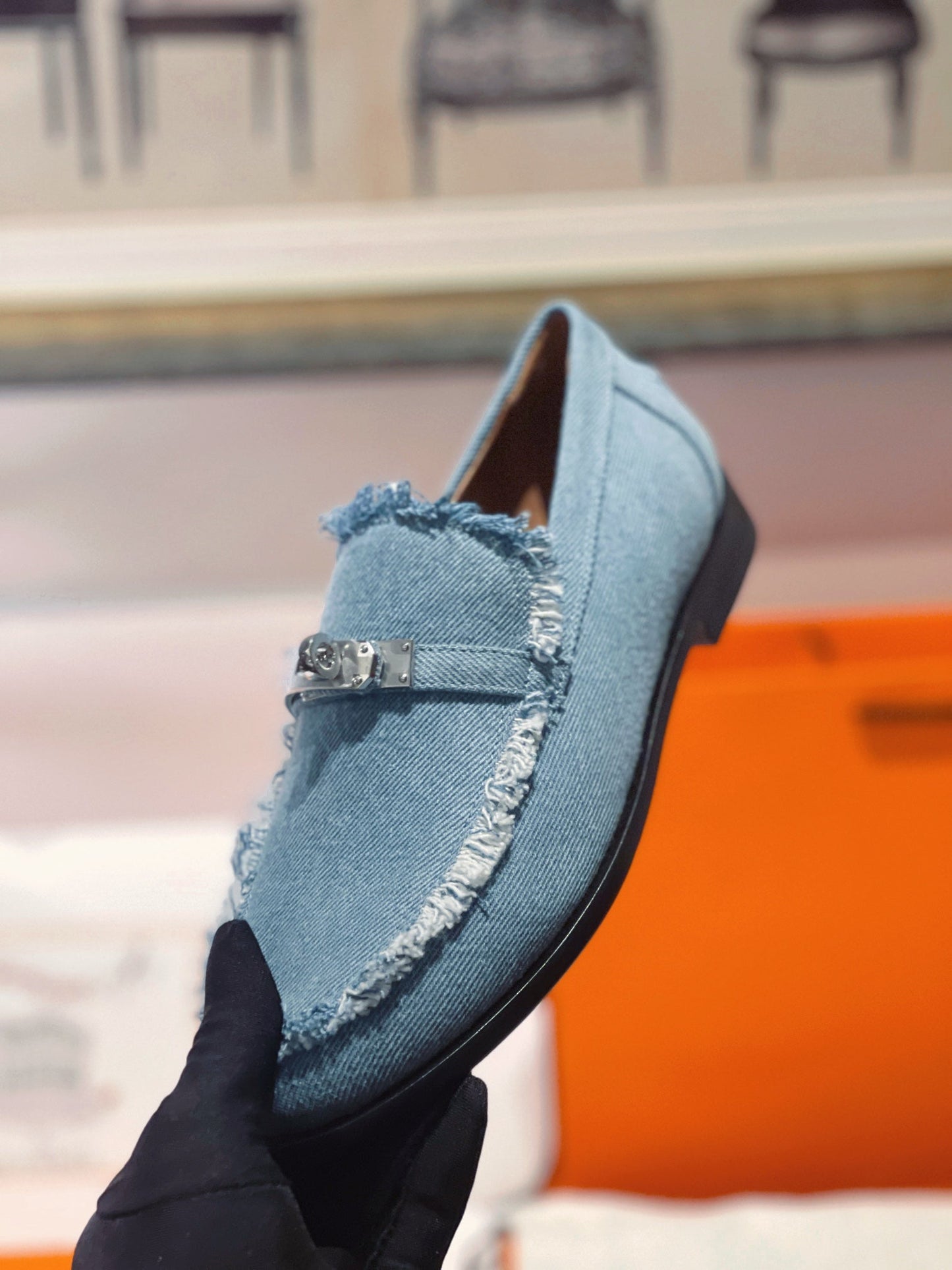 250527 New high-quality classic retro thick-soled loafers