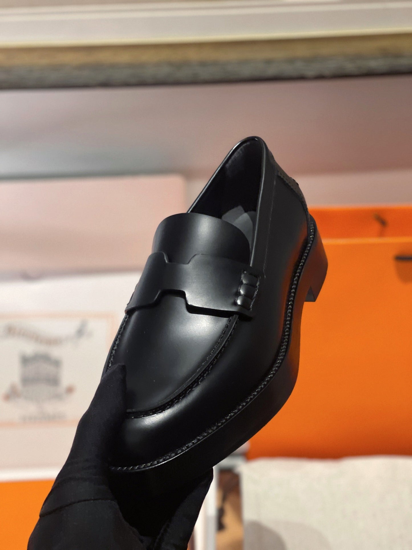 250527 New high-quality classic retro thick-soled loafers