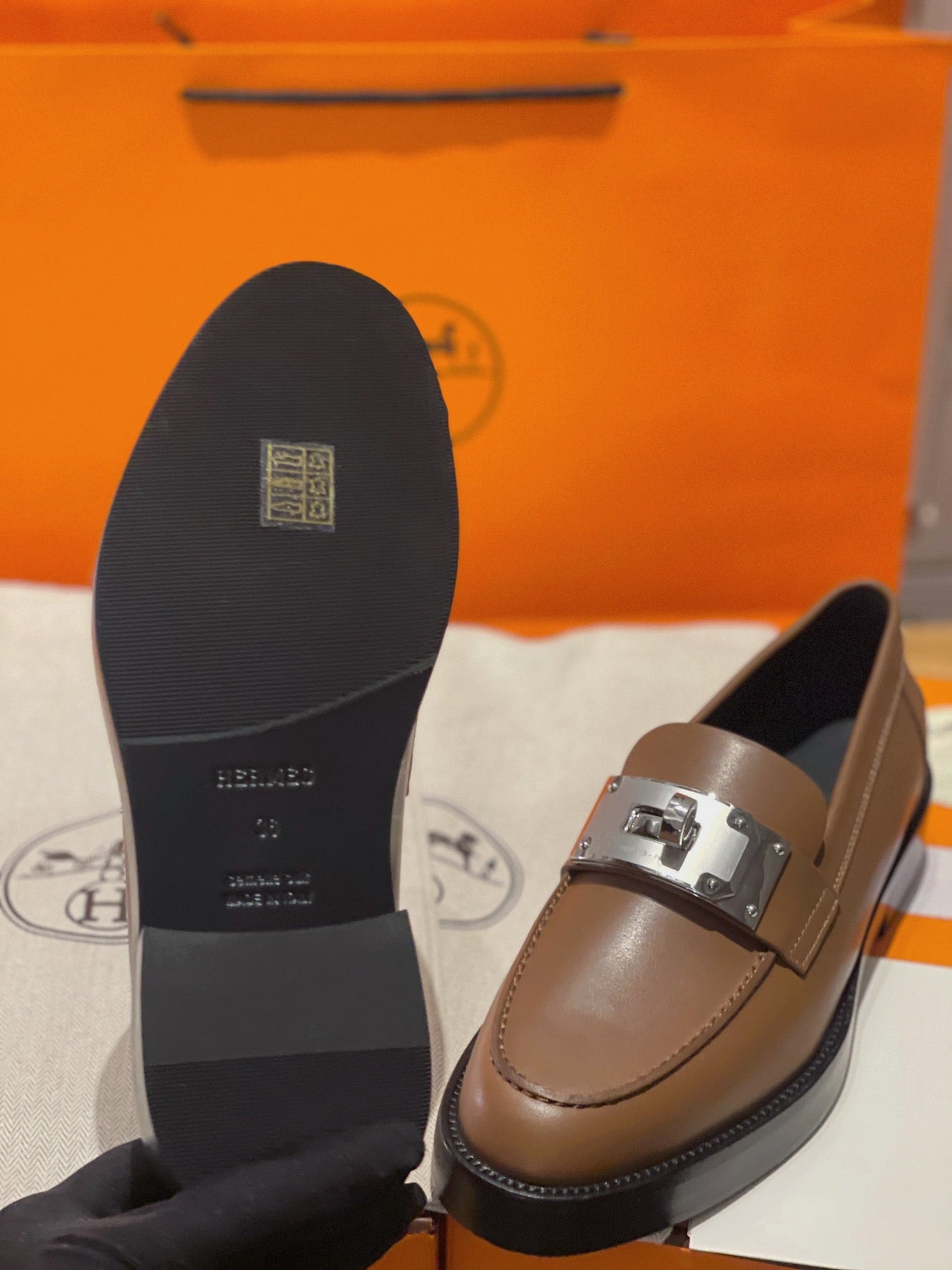 250527 New high-quality classic retro thick-soled loafers