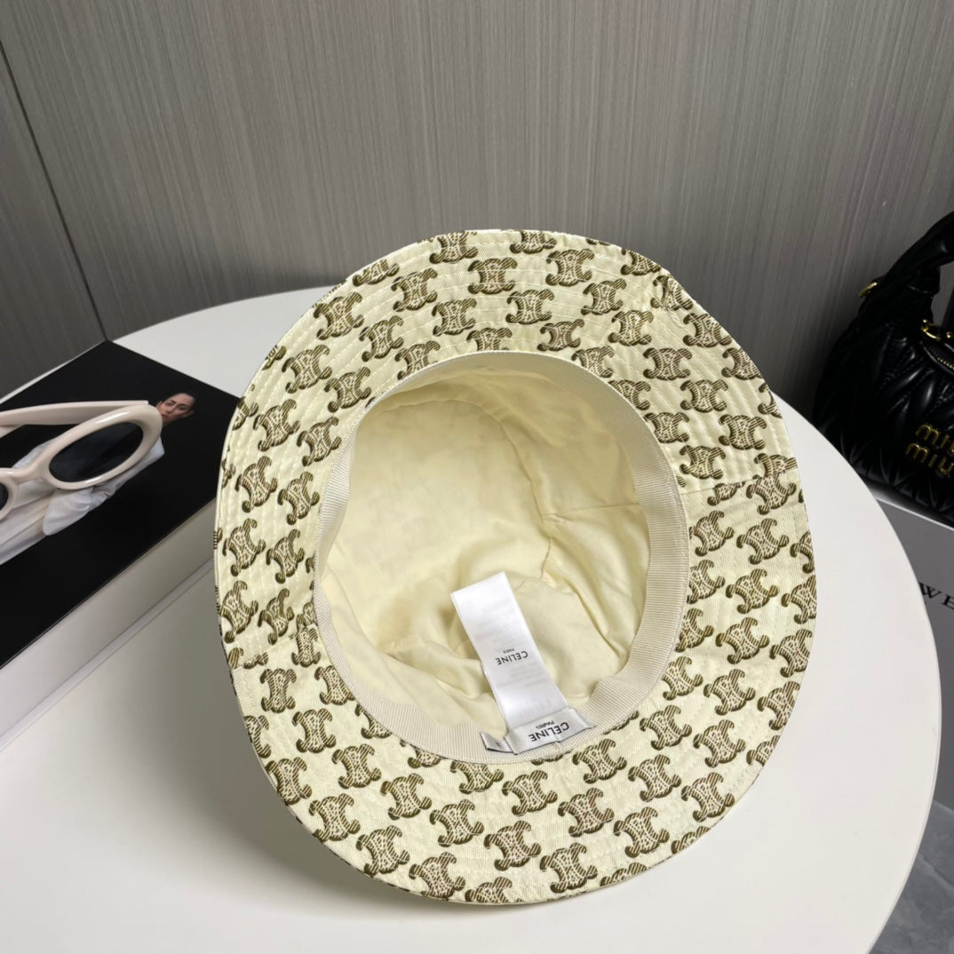 250527 New simple full-print fisherman's hat