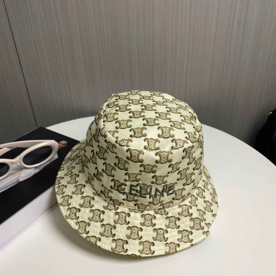 250527 New simple full-print fisherman's hat