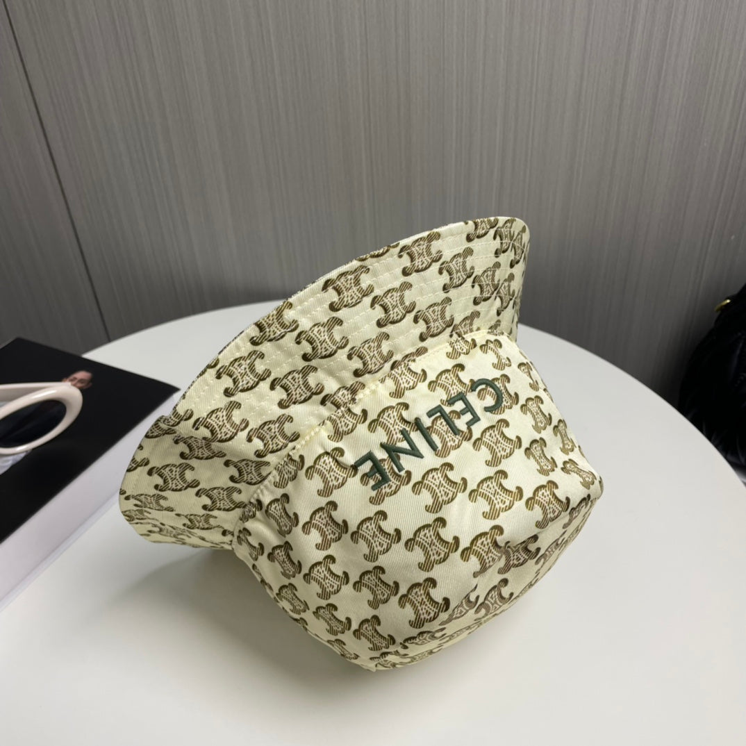 250527 New simple full-print fisherman's hat