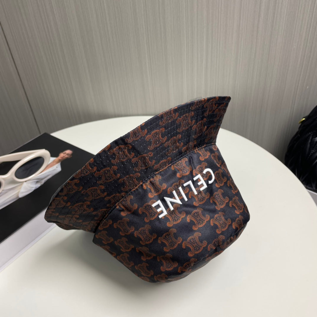 250527 New simple full-print fisherman's hat