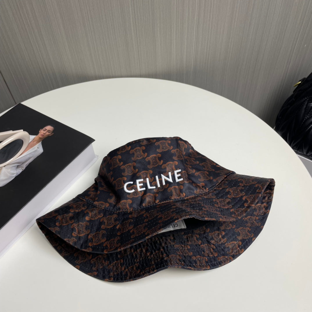 250527 New simple full-print fisherman's hat