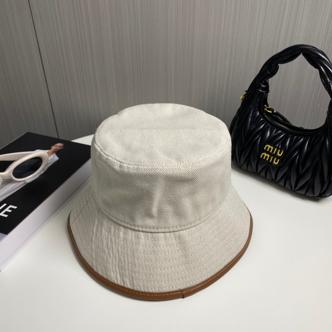 250527 New simple canvas fisherman's hat