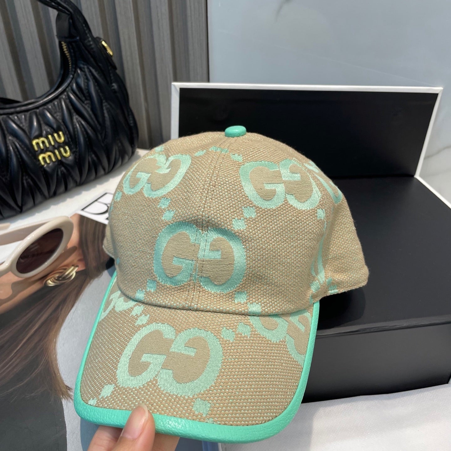 250527 New simple canvas baseball cap