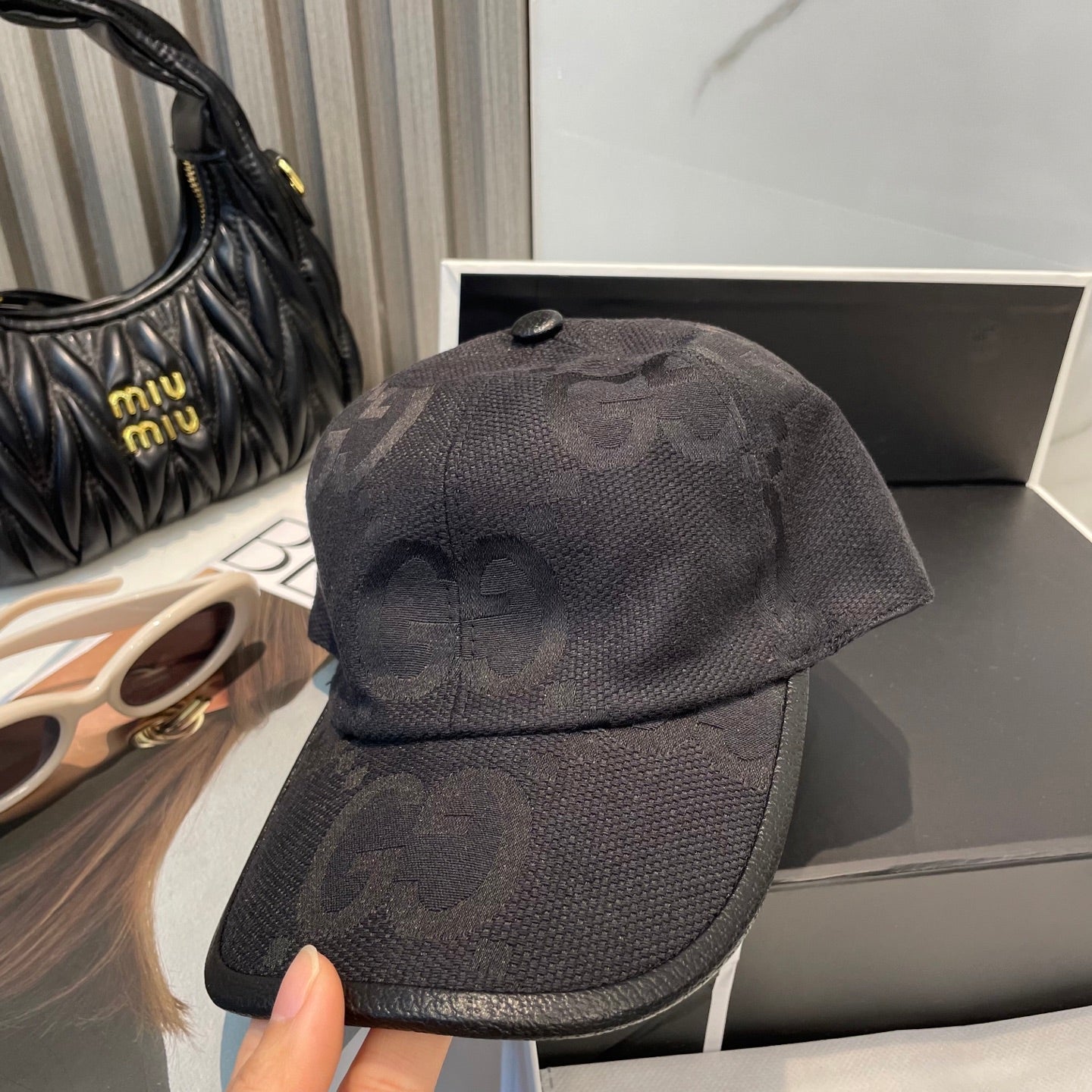 250527 New simple canvas baseball cap