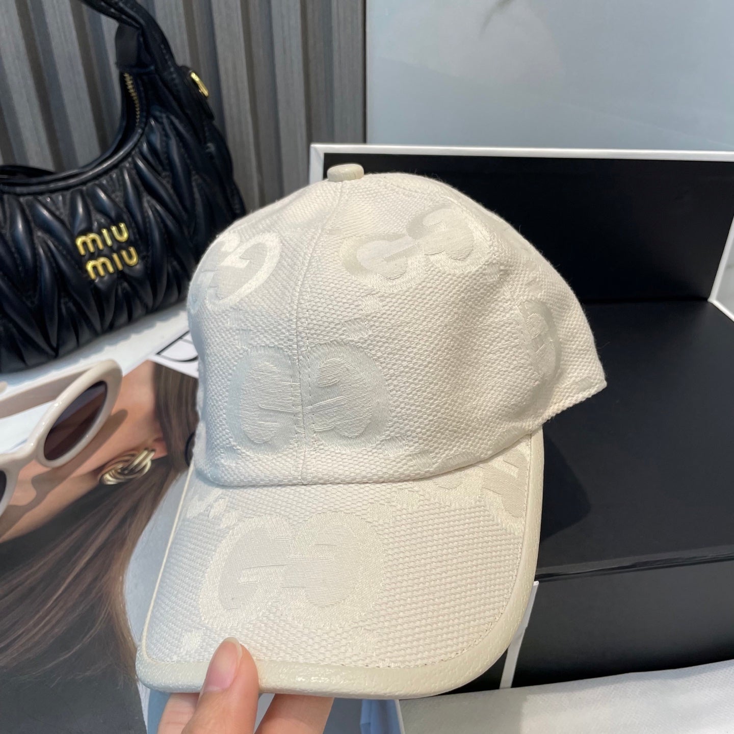250527 New simple canvas baseball cap