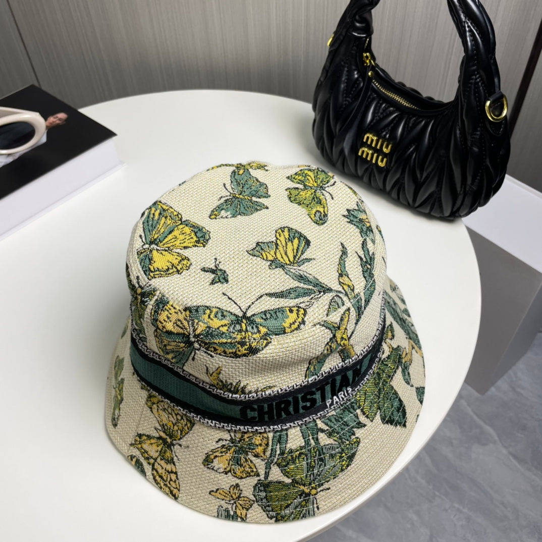 250527 New classic butterfly fisherman's hat