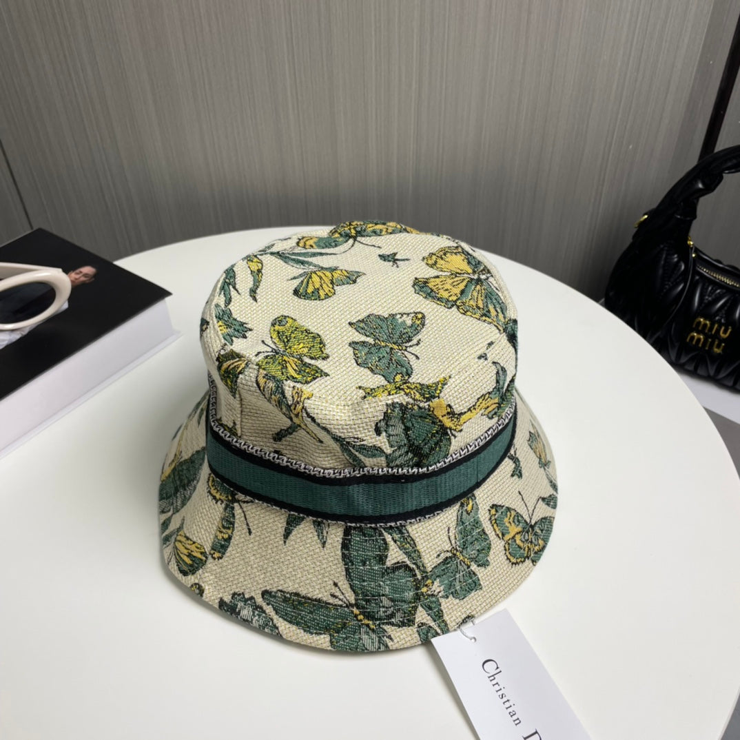 250527 New classic butterfly fisherman's hat