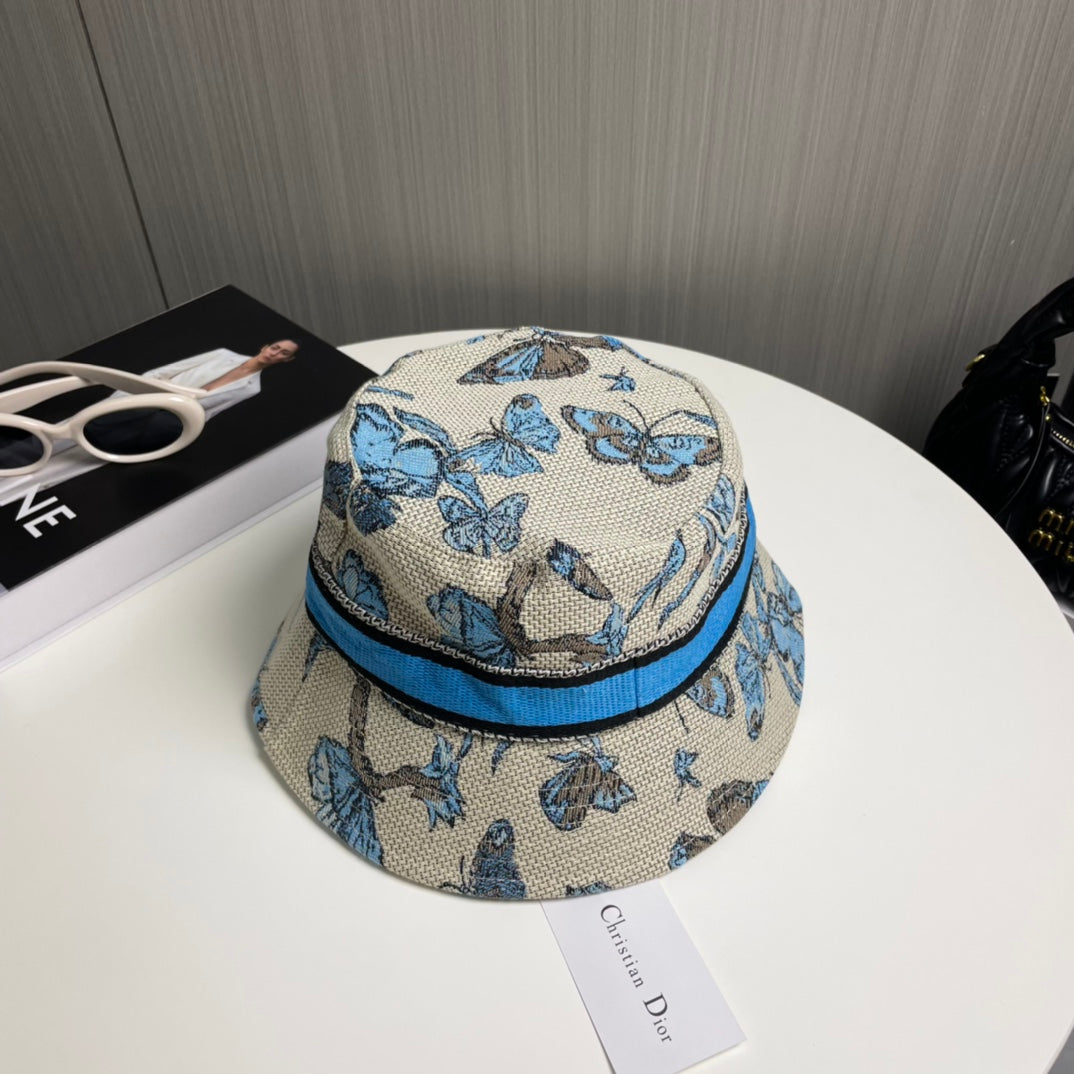 250527 New classic butterfly fisherman's hat
