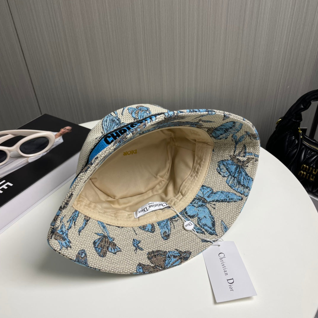 250527 New classic butterfly fisherman's hat