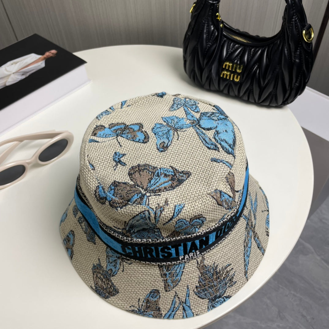 250527 New classic butterfly fisherman's hat