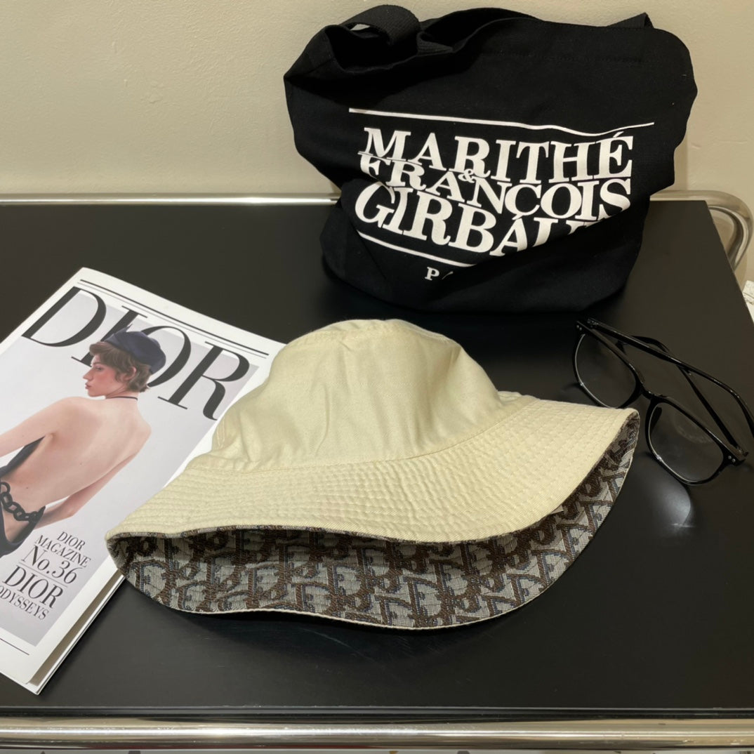 250527 New high-quality double-sided full-printed fisherman's hat