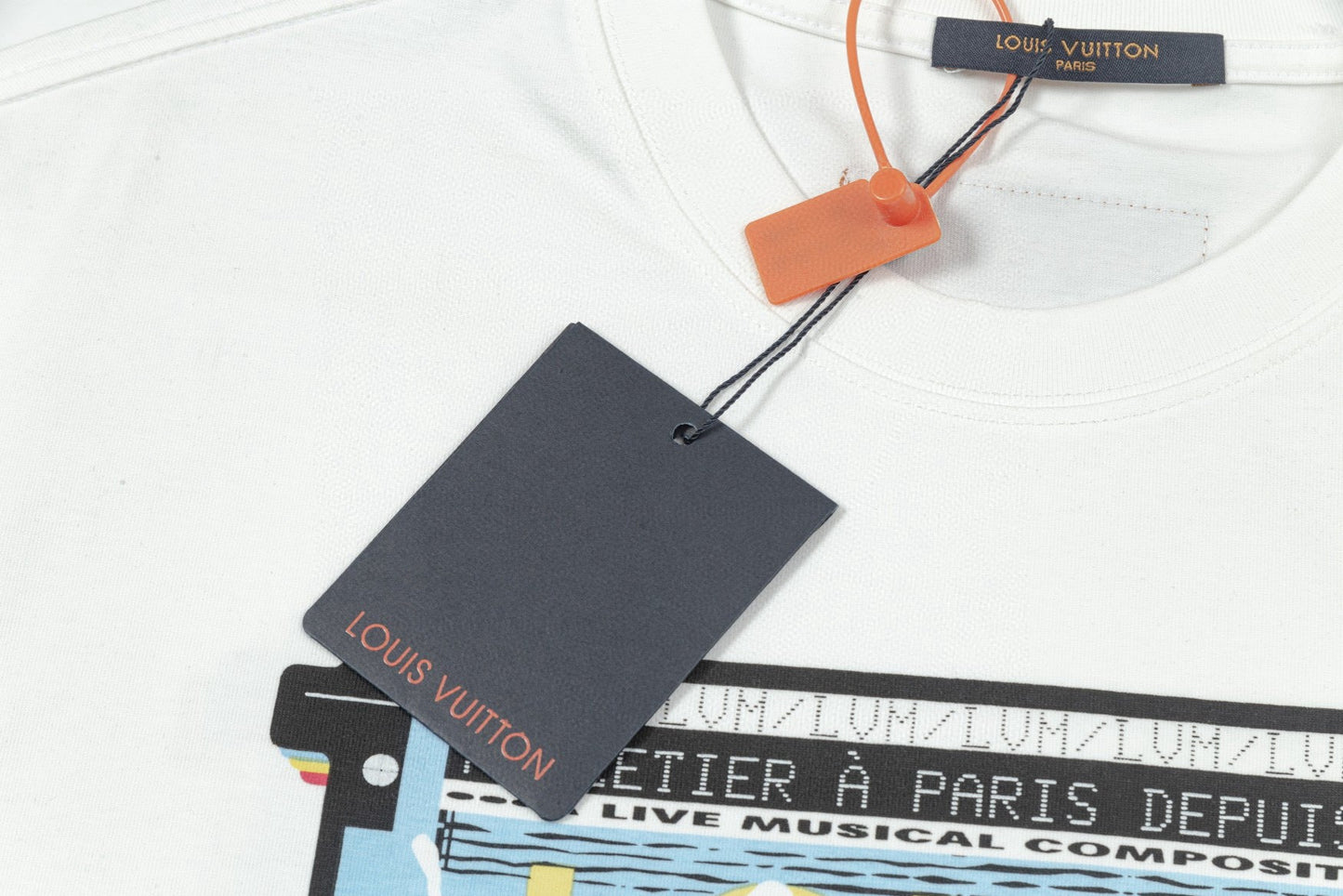 250604 New front and back musician direct print graffiti T-shirt