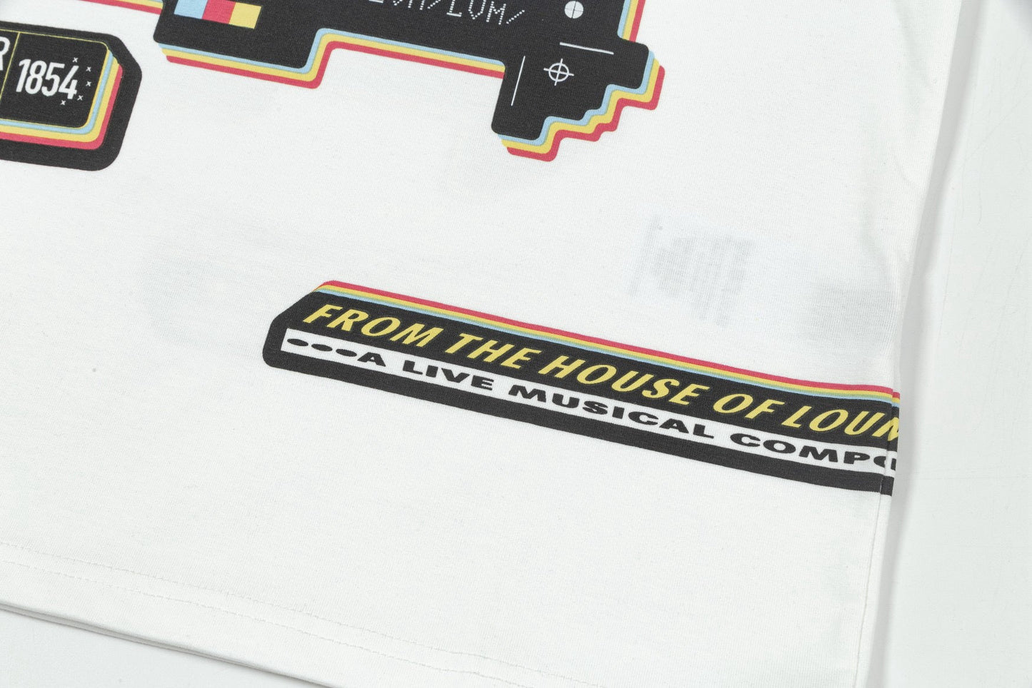 250604 New front and back musician direct print graffiti T-shirt