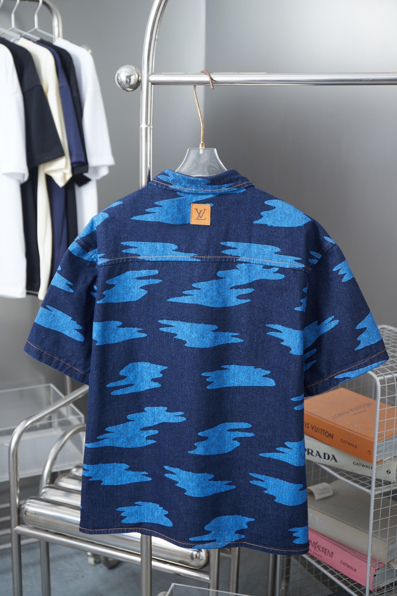 250604 New high-quality skateboard denim shirts