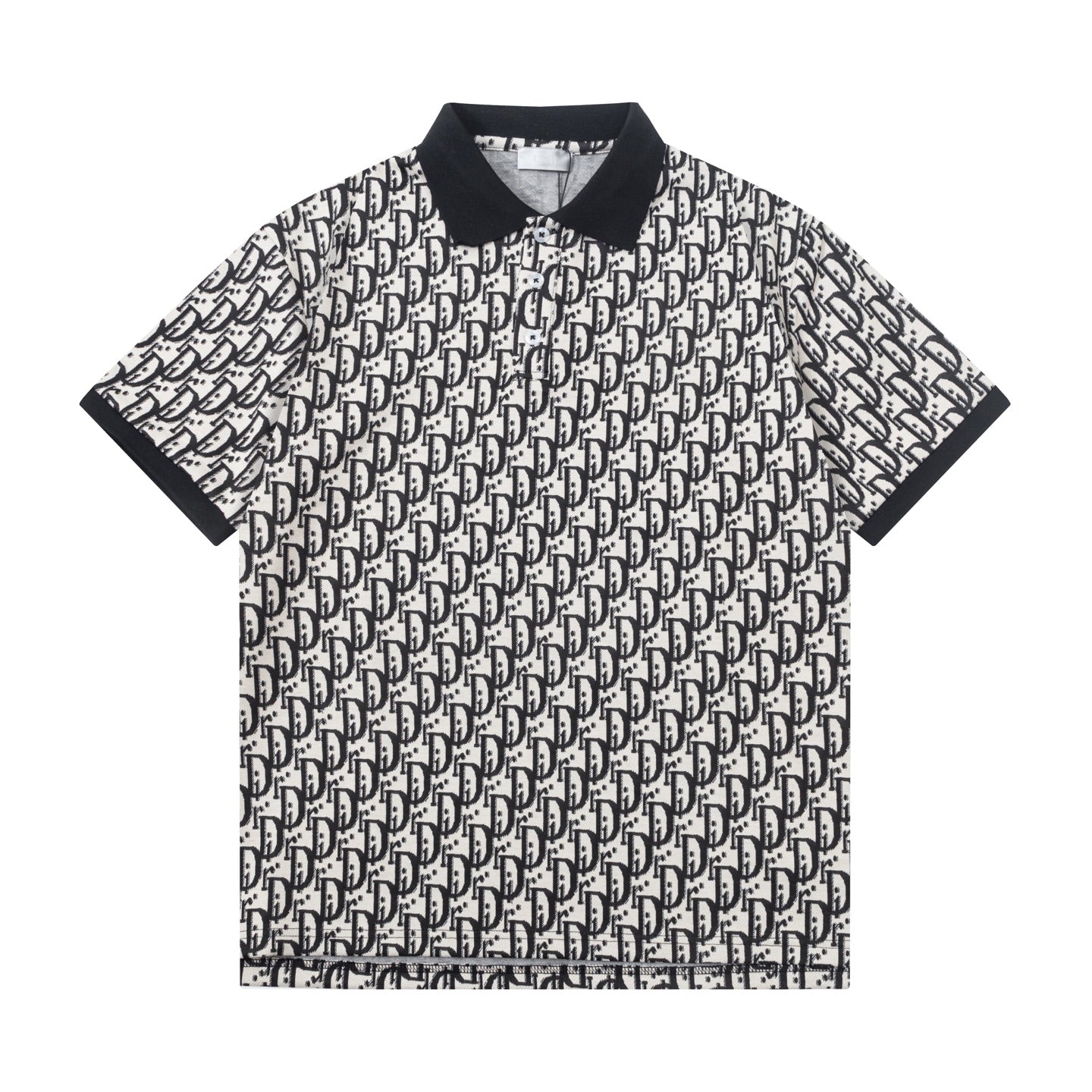 250604 The new high-quality full-body jacquard letter POLO