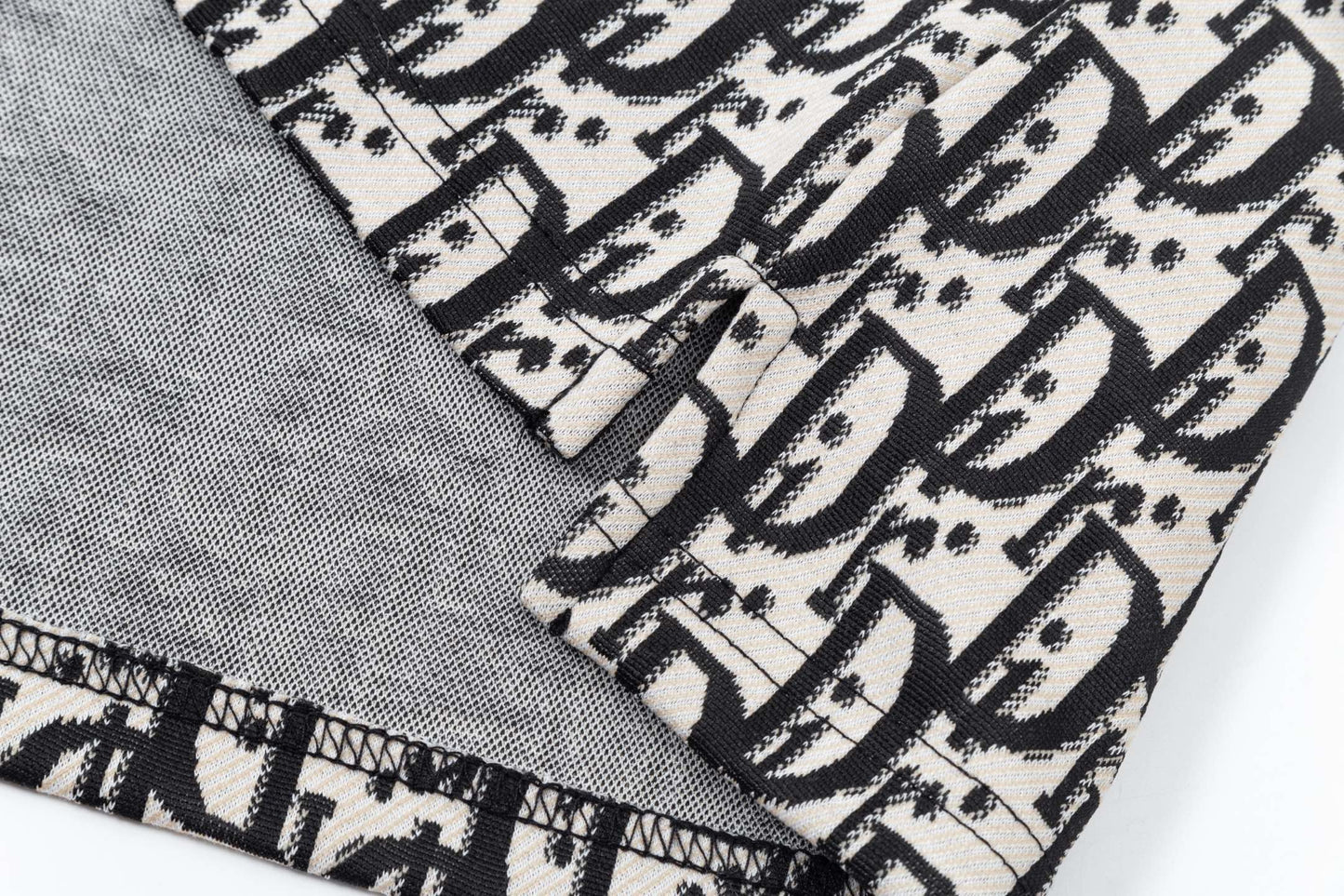 250604 The new high-quality full-body jacquard letter POLO