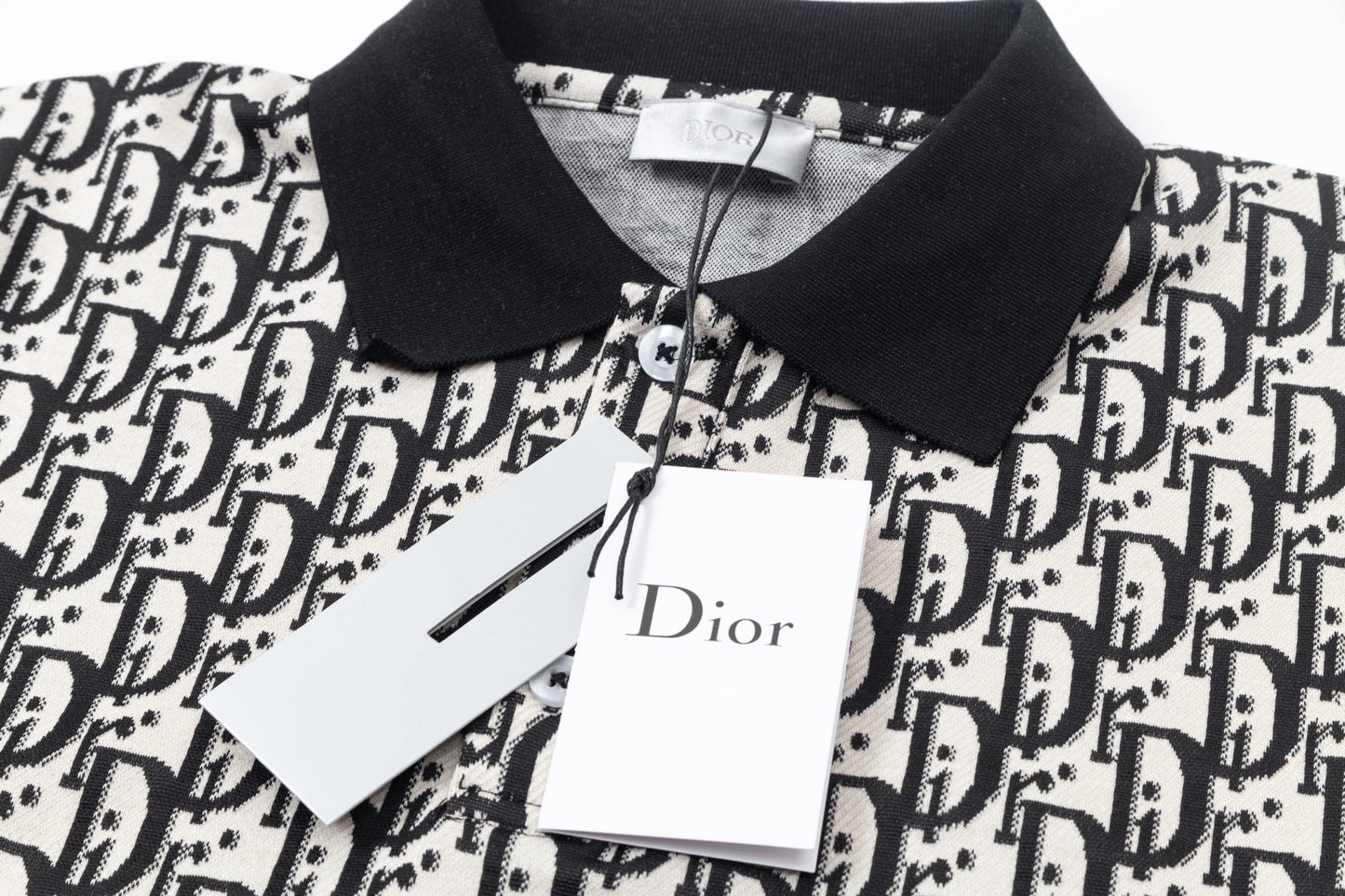 250604 The new high-quality full-body jacquard letter POLO