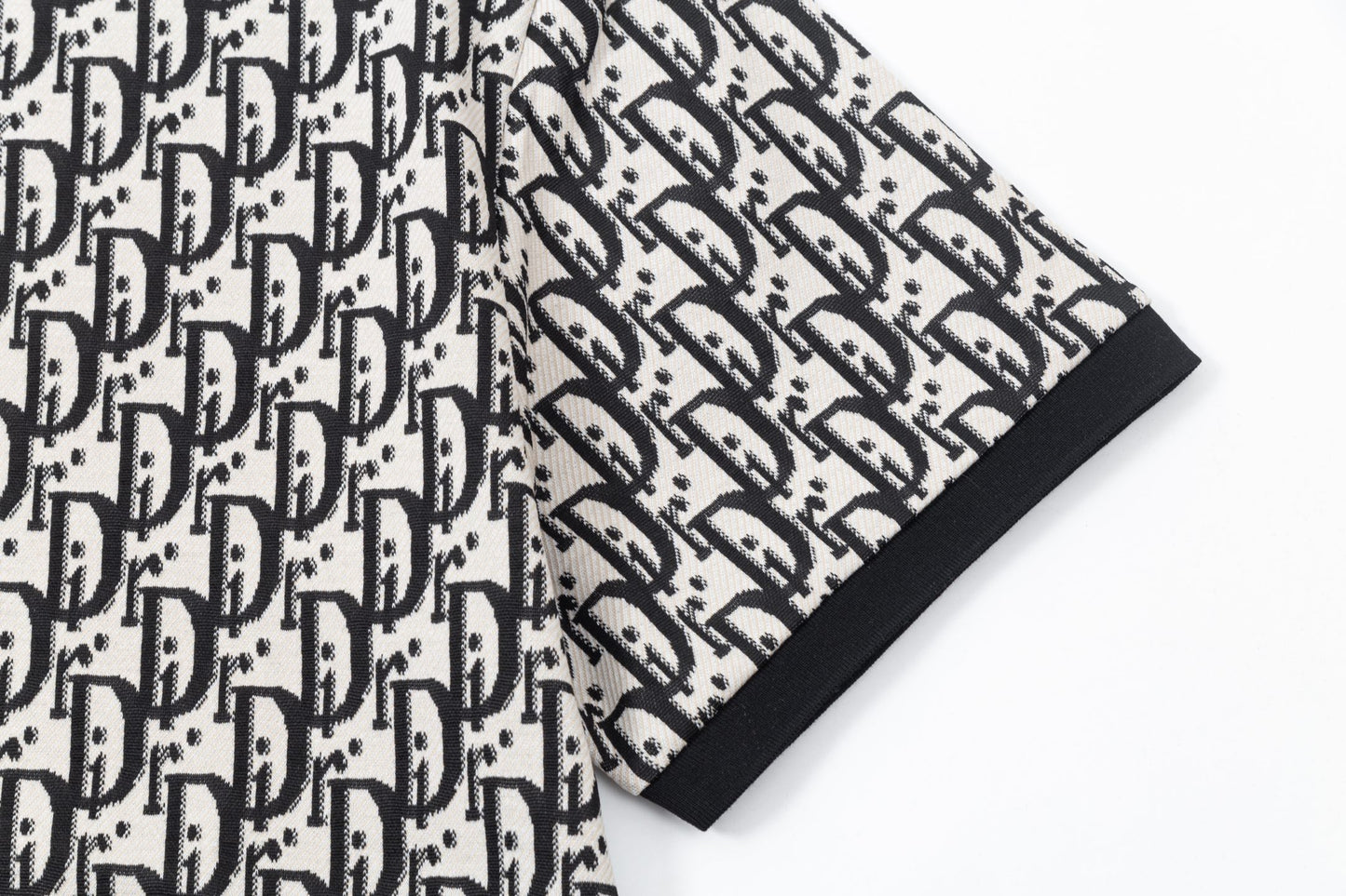 250604 The new high-quality full-body jacquard letter POLO