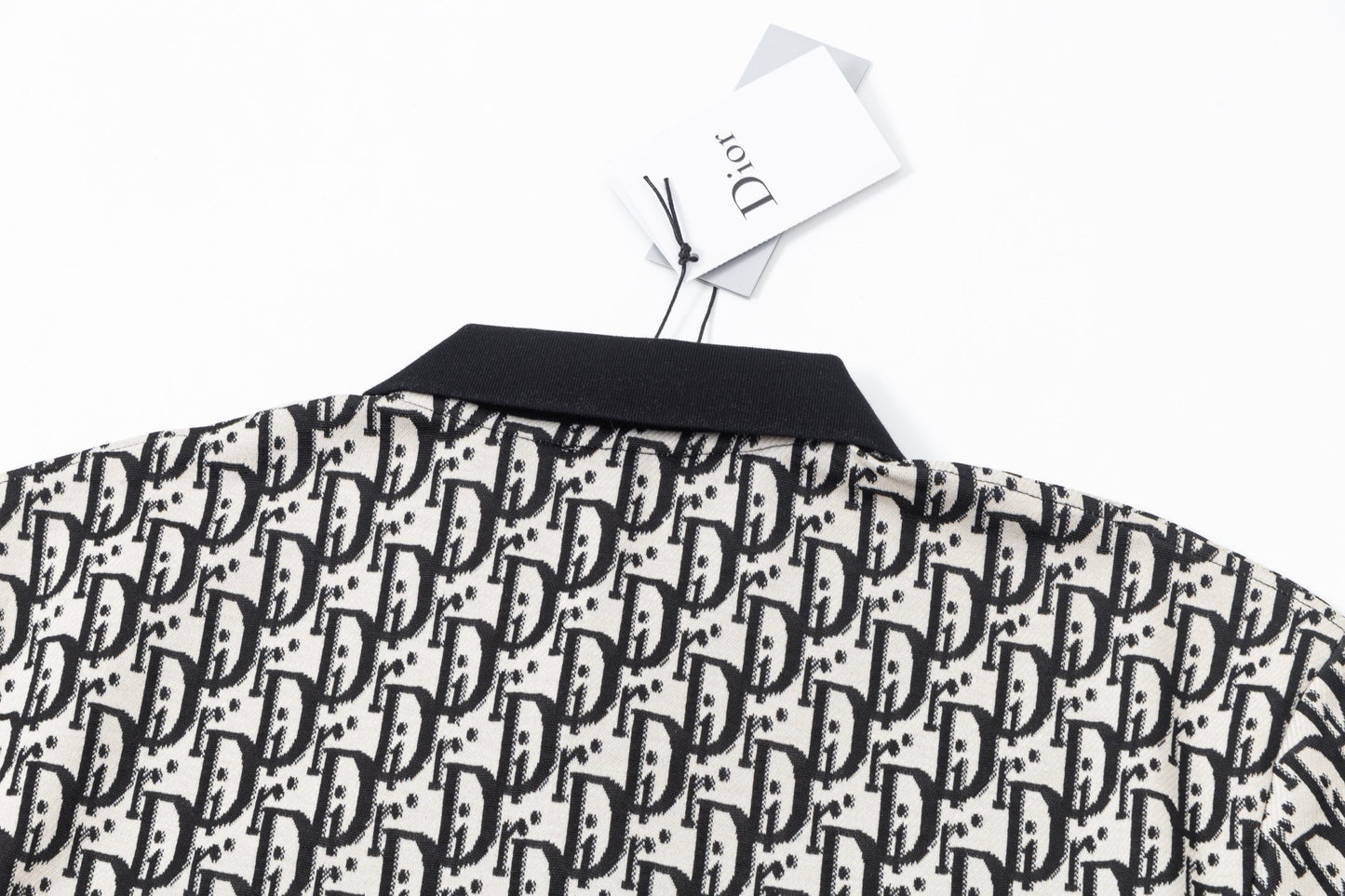 250604 The new high-quality full-body jacquard letter POLO