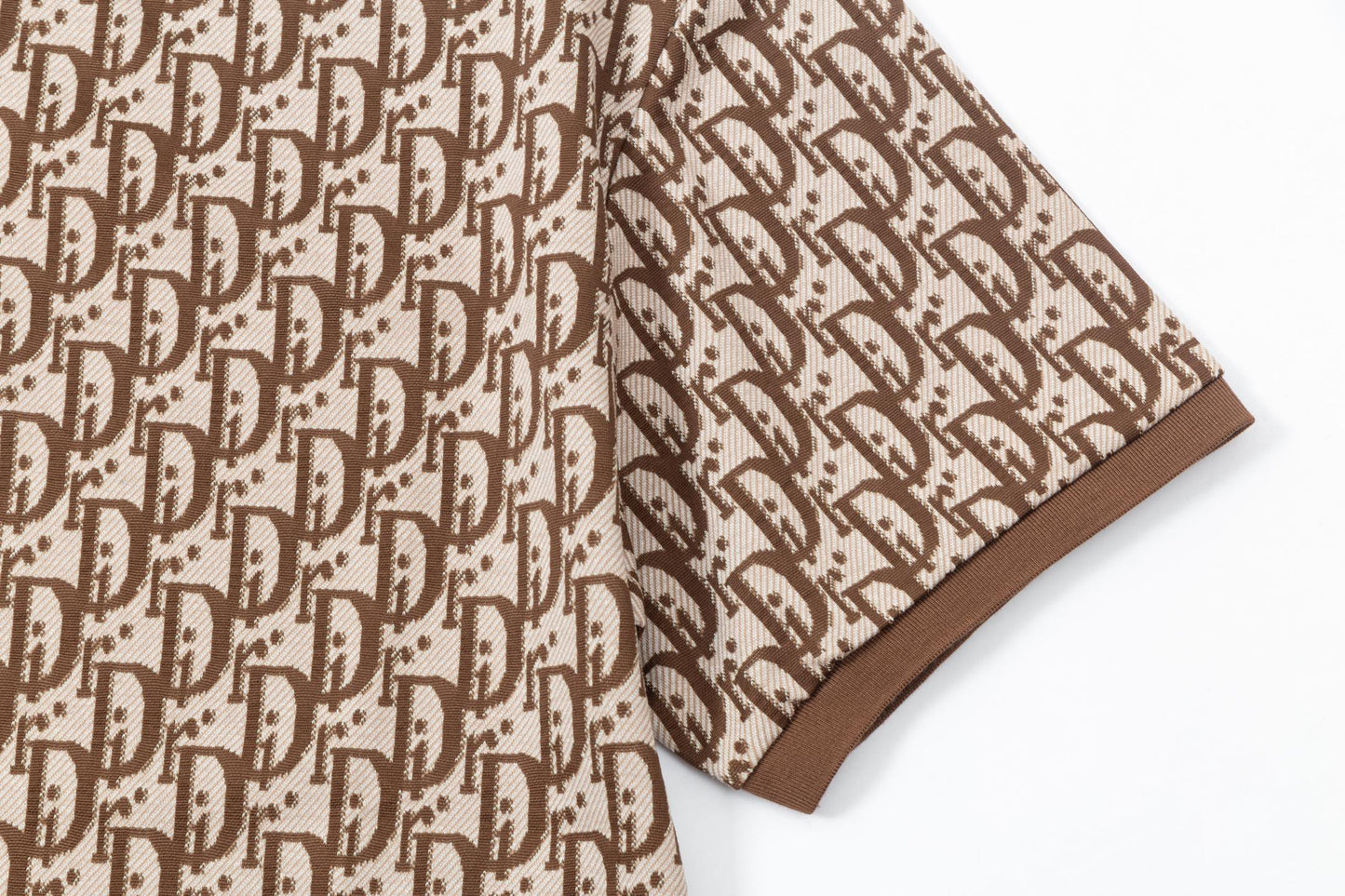 250604 The new high-quality full-body jacquard letter POLO