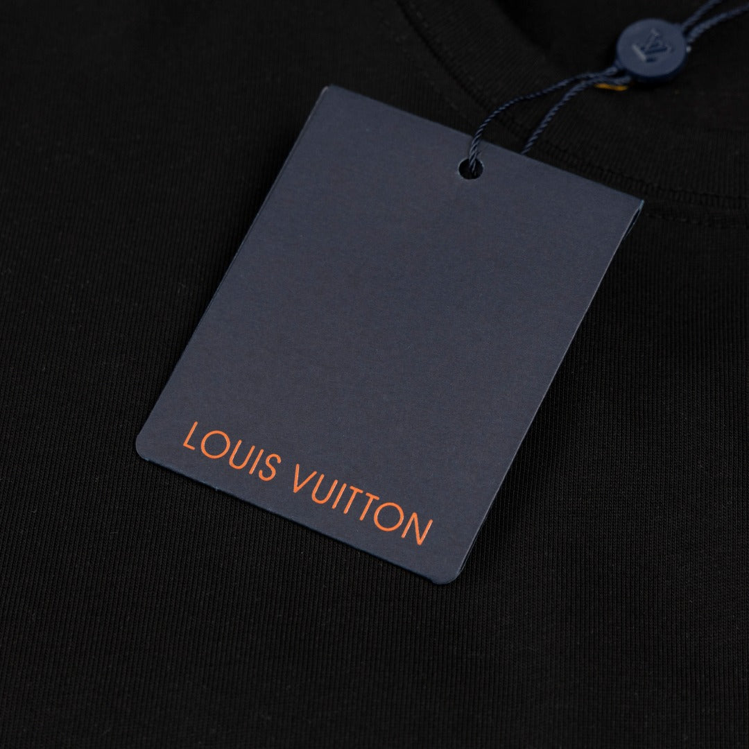 250604 New heavy-duty large-area pearl T-shirt