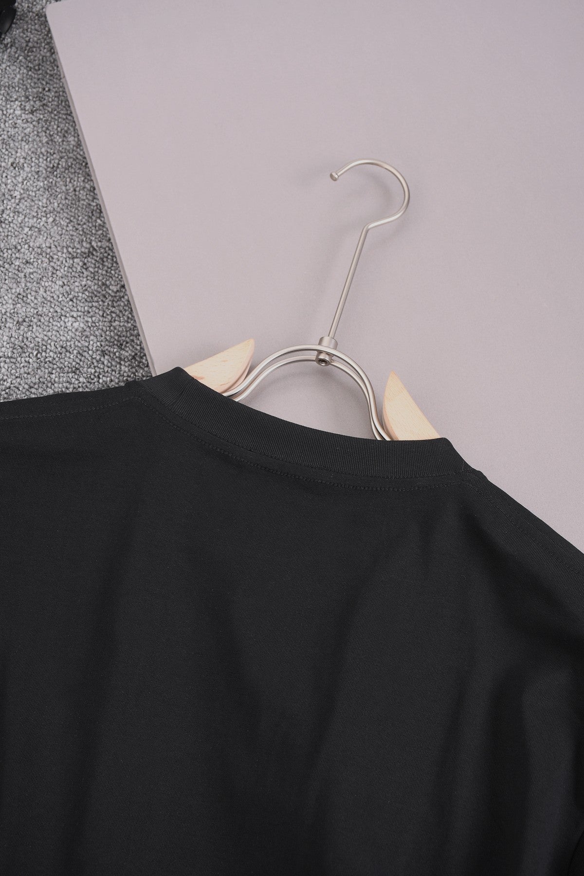 250604 New heavy-duty hand-printed T-shirt