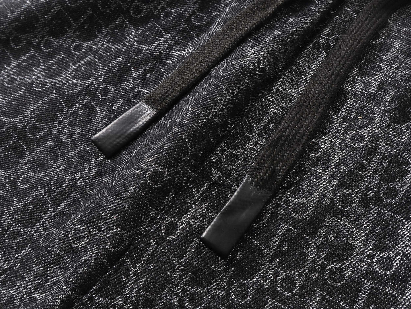 250604 New dark-patterned full-print jacquard knitted shorts