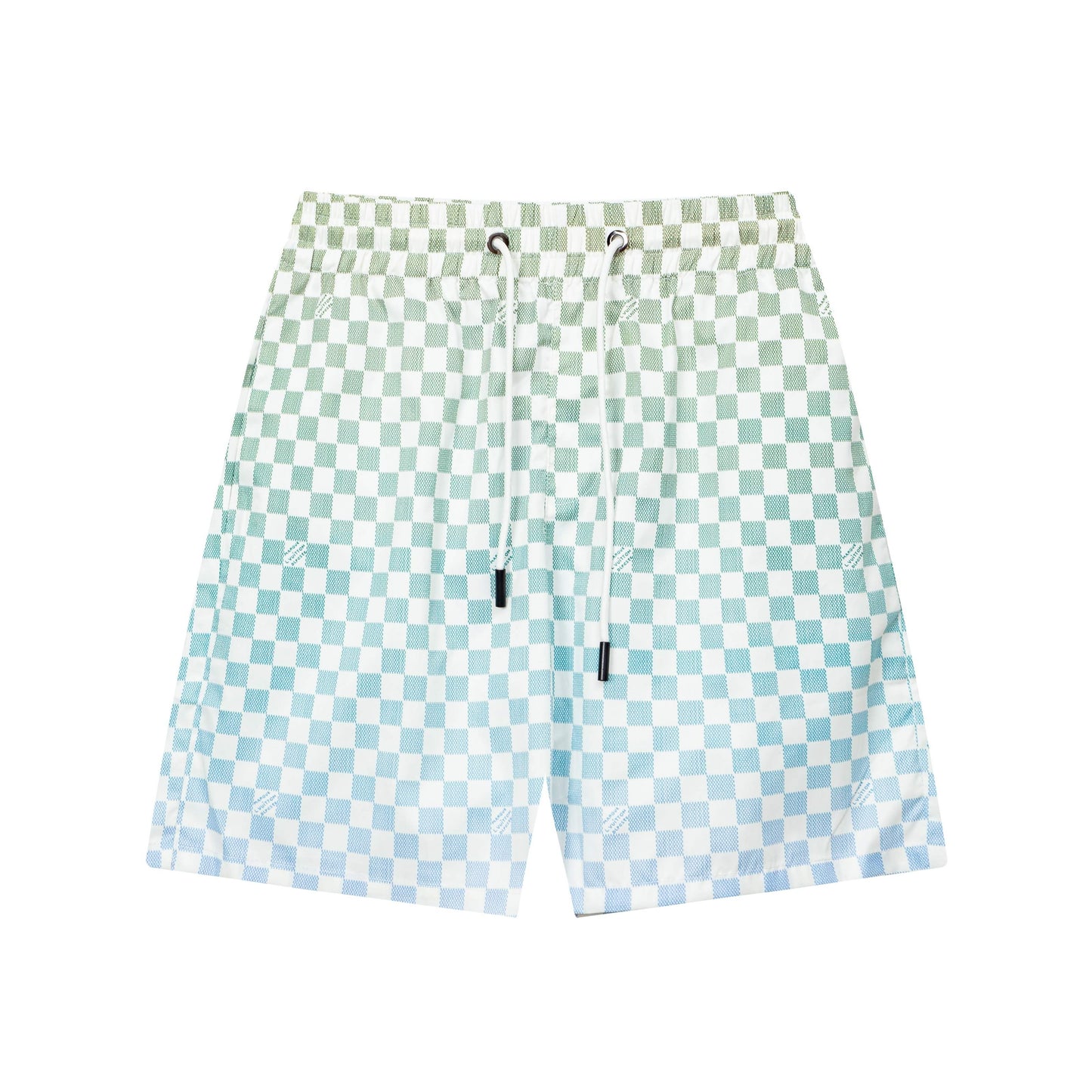 250604 New checkered gradually variable dry beach shorts