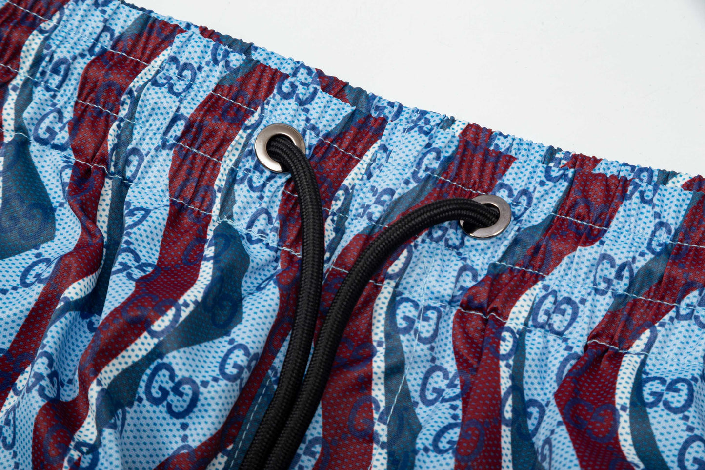 250604 New wavy full-print quick-drying beach shorts