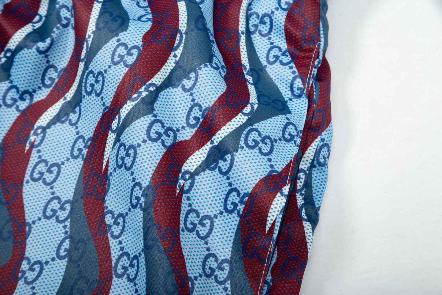 250604 New wavy full-print quick-drying beach shorts