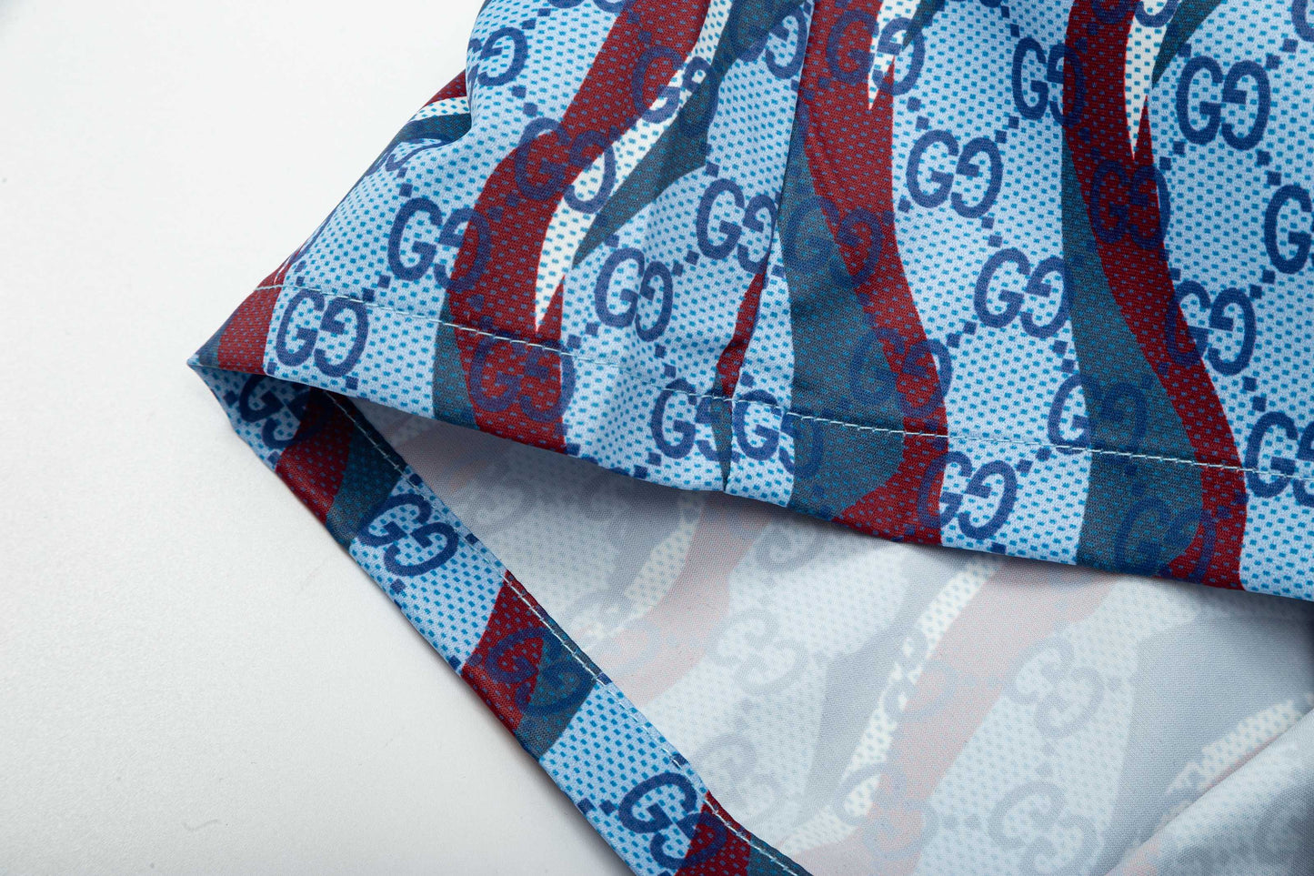 250604 New wavy full-print quick-drying beach shorts
