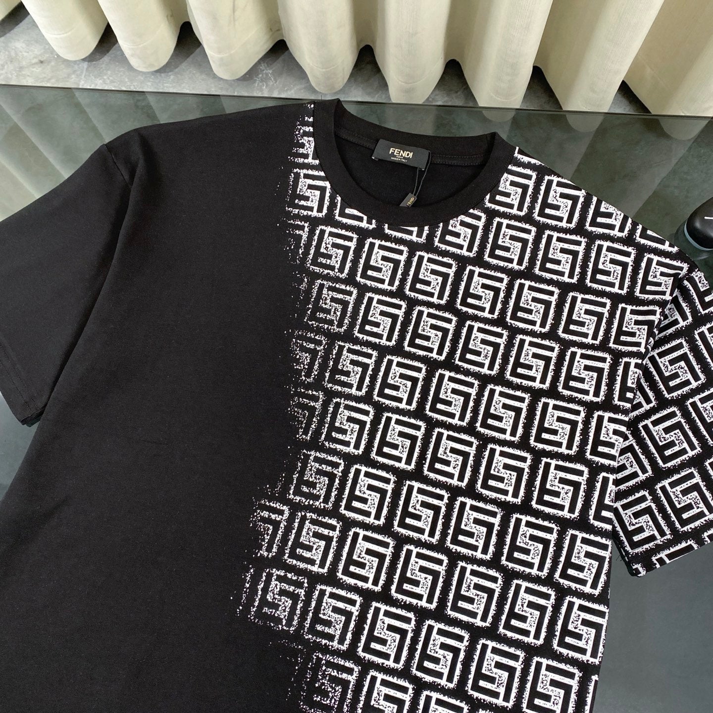 250604 New full-print gradient printed T-shirt