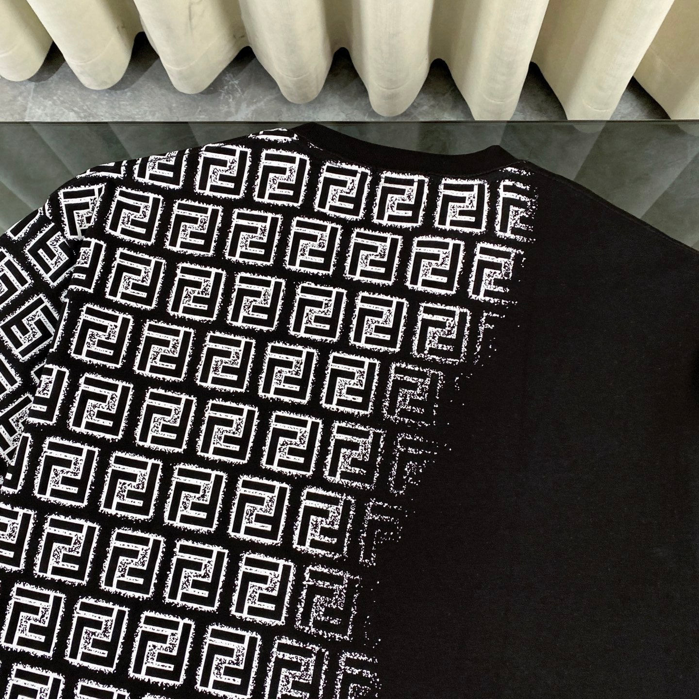 250604 New full-print gradient printed T-shirt