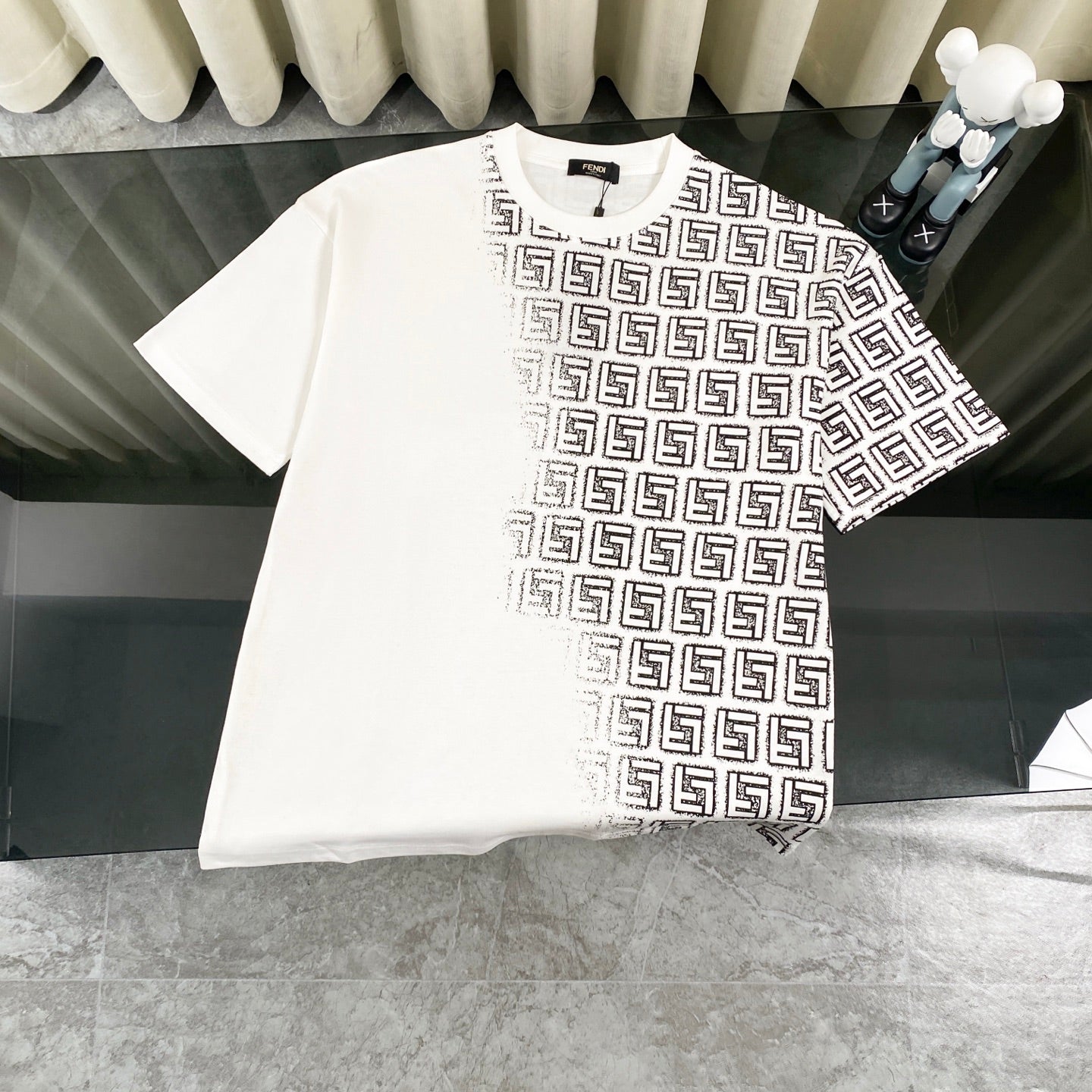 250604 New full-print gradient printed T-shirt