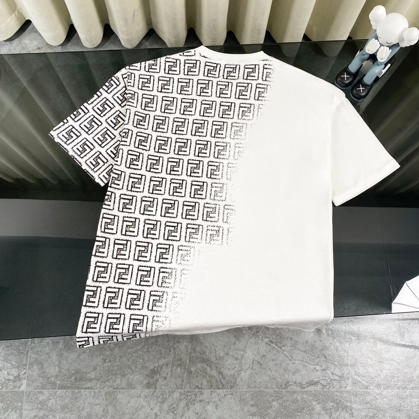 250604 New full-print gradient printed T-shirt