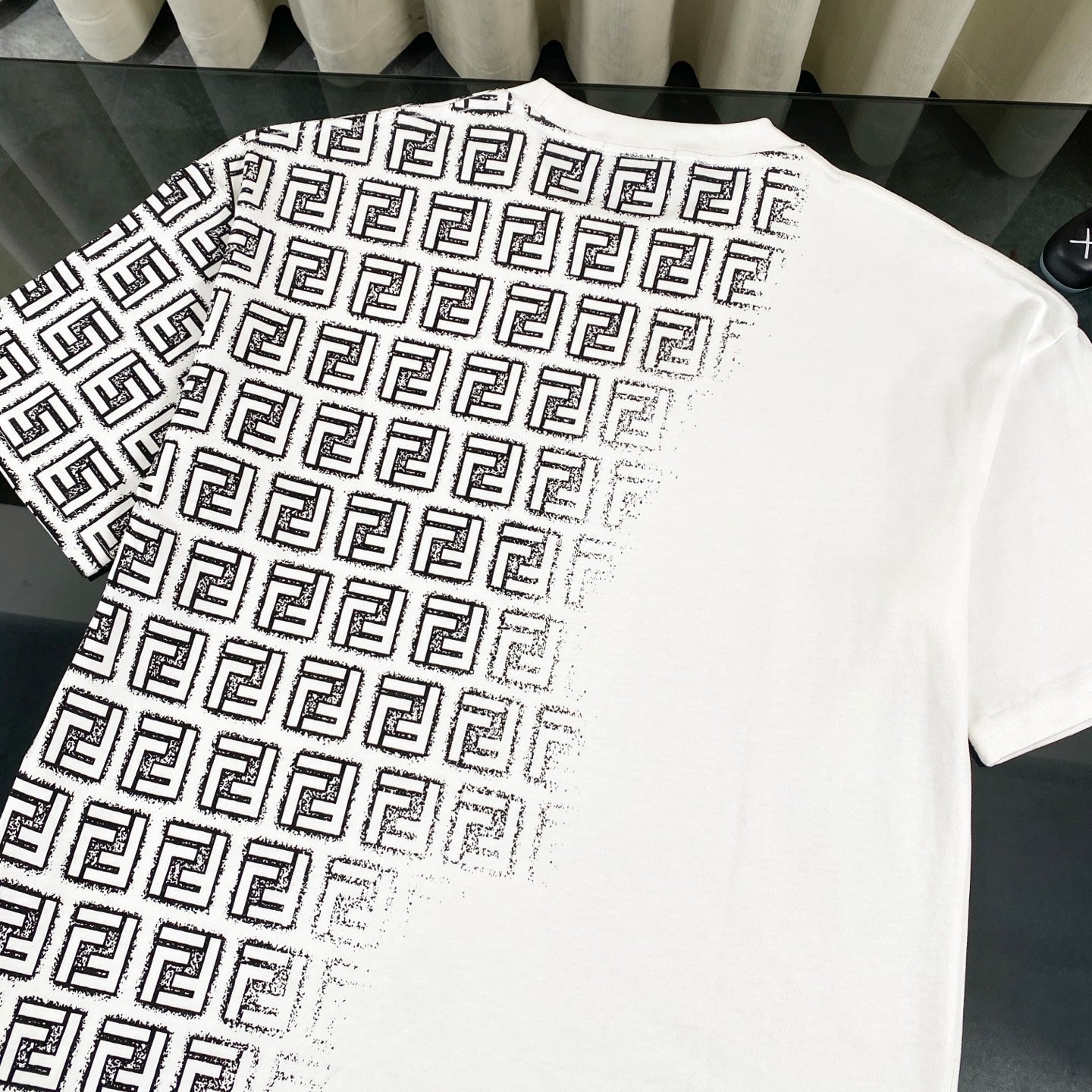 250604 New full-print gradient printed T-shirt