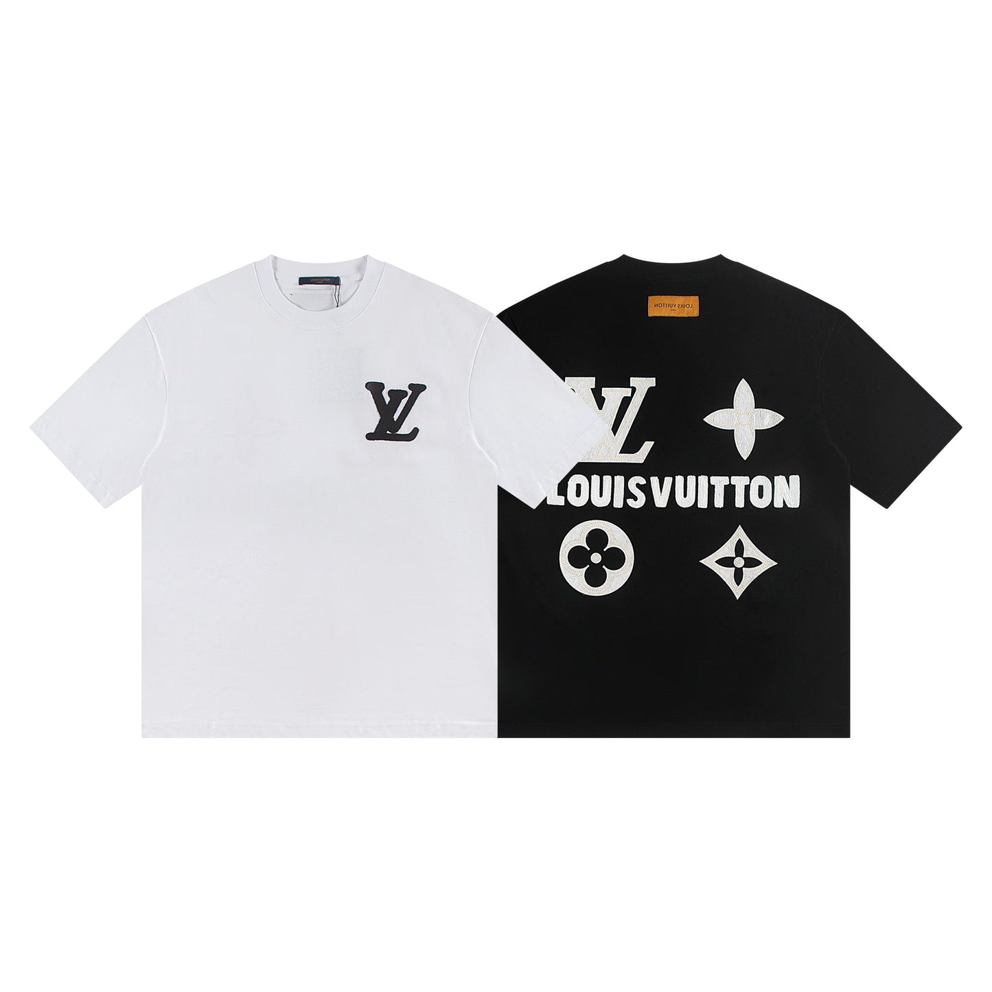 250604 New jacquard embroidery heavy work T-shirt
